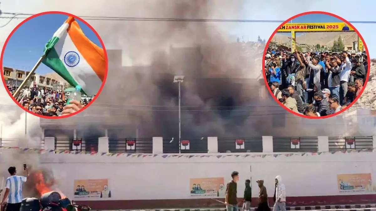 Ladakh Protest News: Violent clashes over statehood and Sixth Schedule demand in Leh
